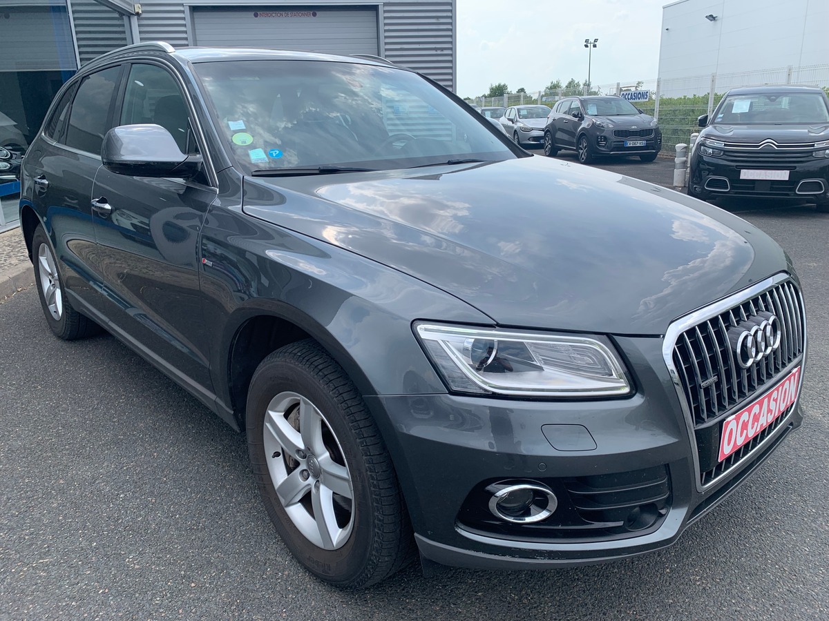 Audi Q5 258 ch | S-line | QUATTRO | Caméra de recul | Régulateur vitesse | Toit ouvrant panoramique