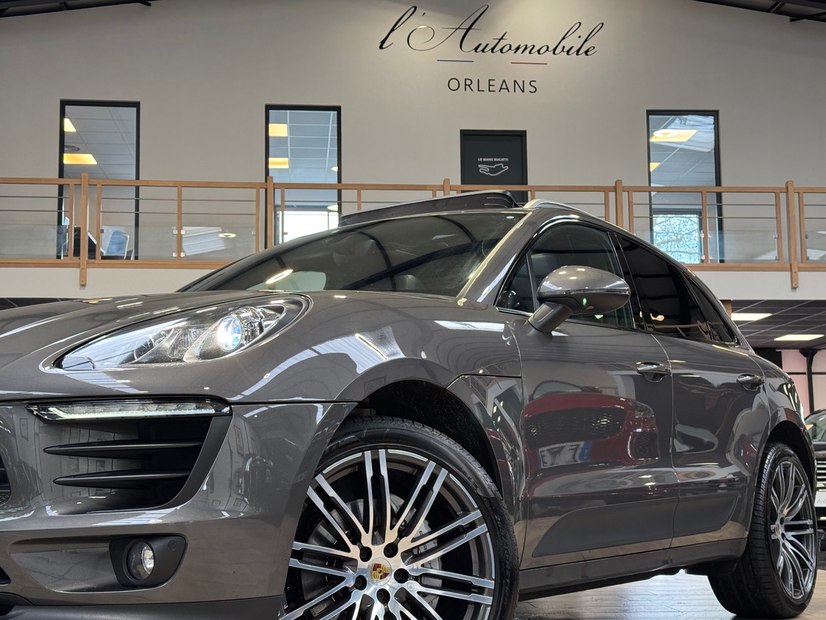 Porsche Macan S DIESEL 3.0 V6 258CV PDK TOIT OUVRANT /JANTES TURBO DESIGN/ ATTELAGE