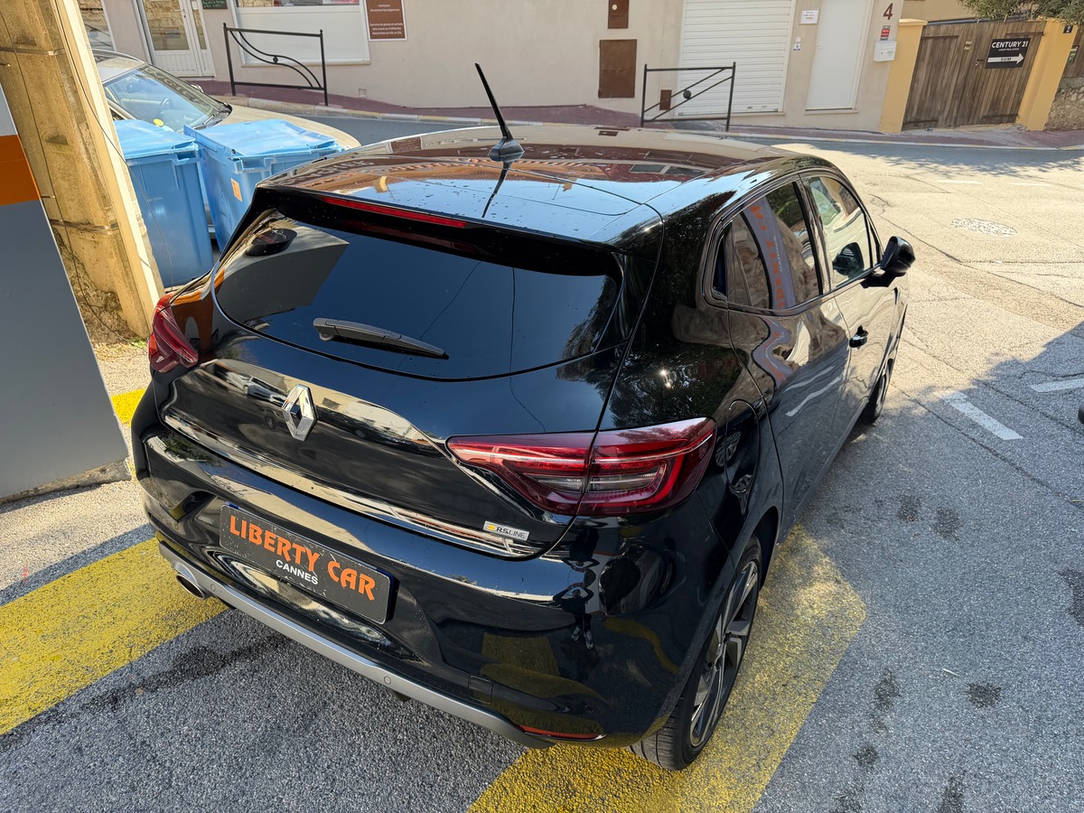 RENAULT Clio V  1.3 TCE 130 CV / RS LINE / Carplay / Caméra de recul /Full Black /KM Réel/ Son Focal