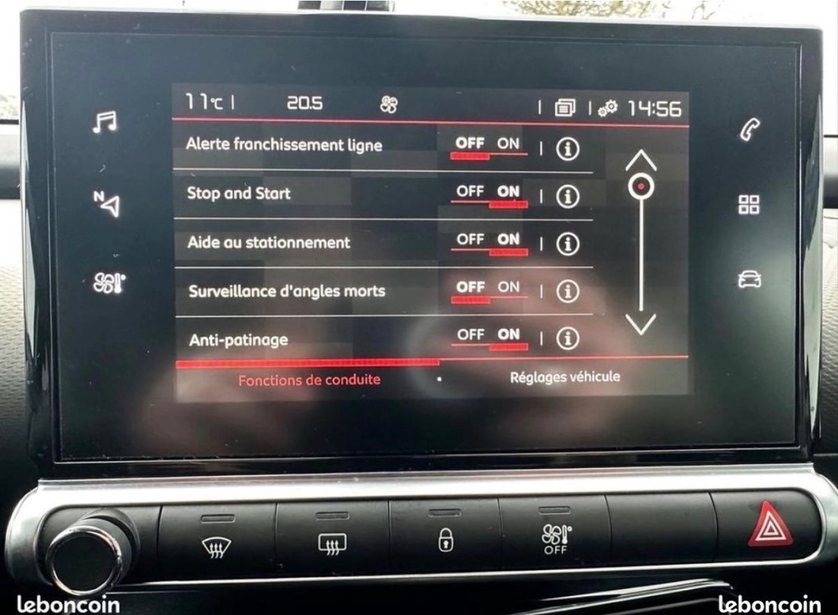 Citroën C4 Cactus PURETECH 110 CV S&S BVM6 SHINE EDITION GARANTIE CONSTRUCTEUR