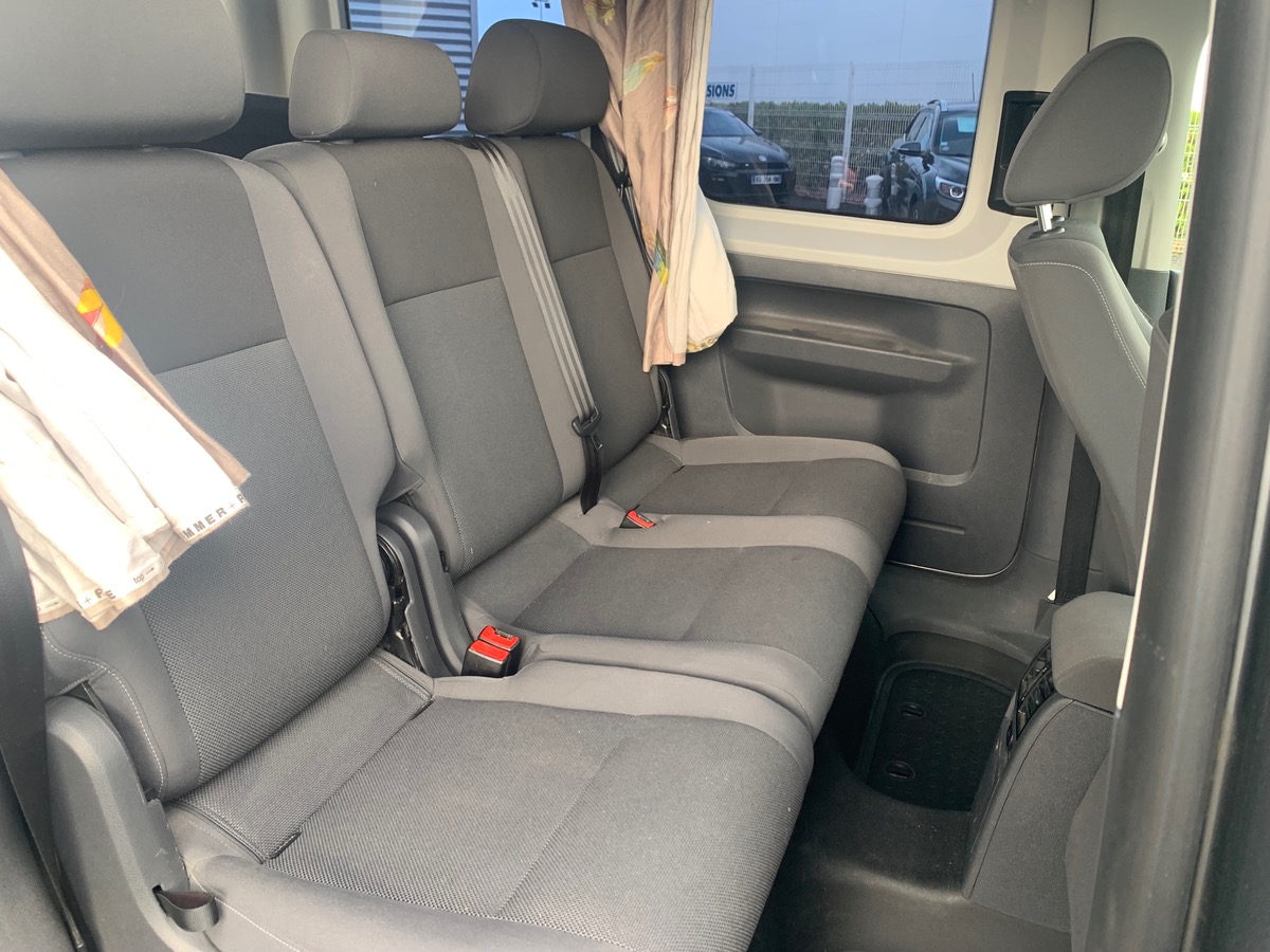 Volkswagen Caddy Sièges rang 2 déposables | Climatisation | Banquette 3 places | Régulateur vitesse