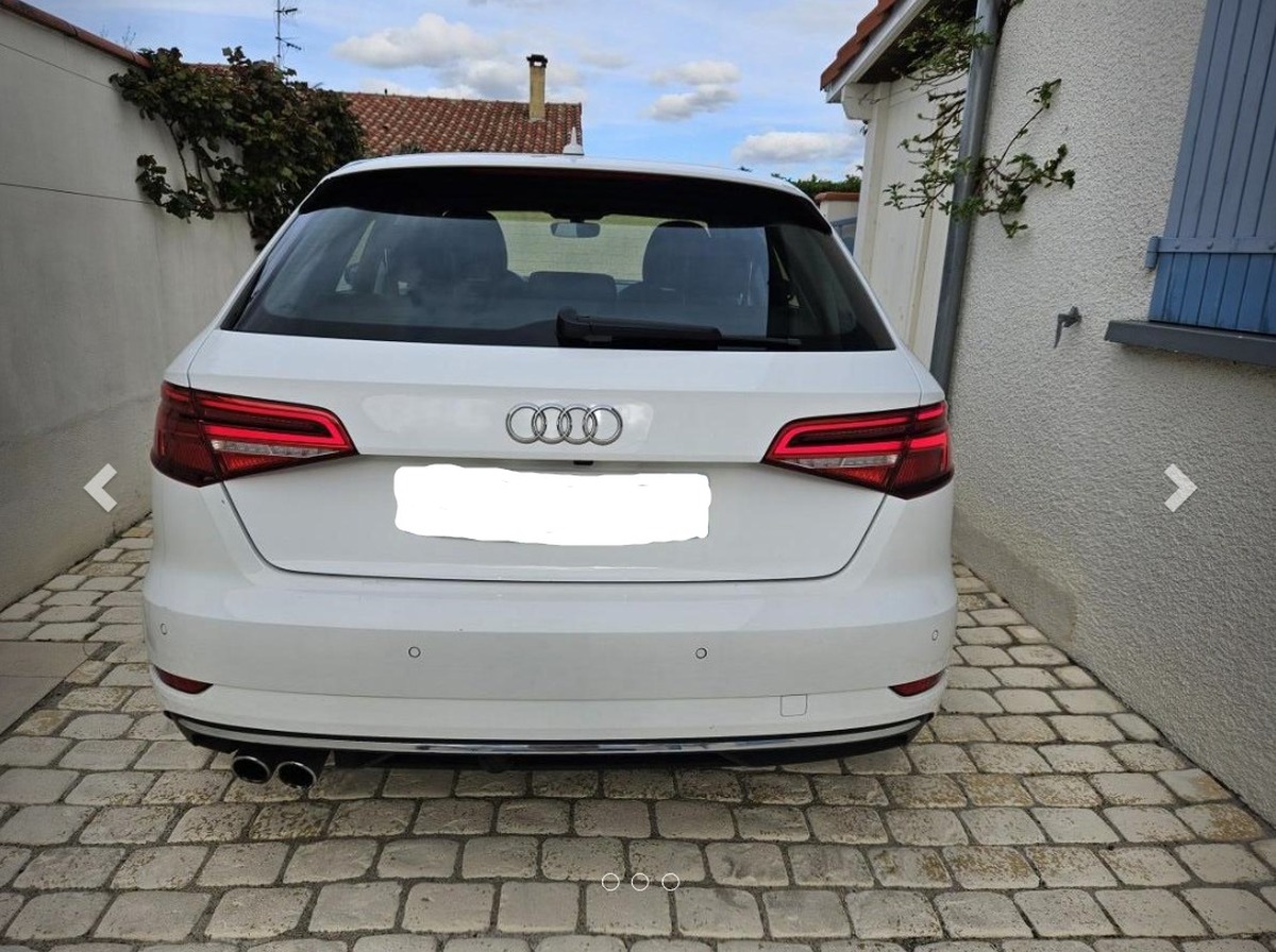 Audi A3 Sportback 190 ch | Design luxe | Toit panoramique en verre | Sellerie cuir | Caméra de recul