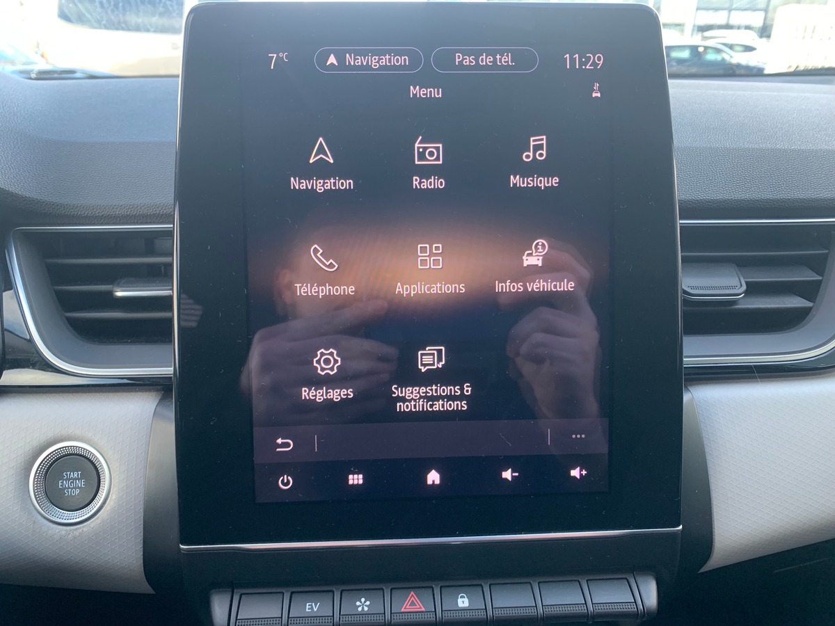 RENAULT Captur 160 ch | E-Tech Plug-in | Intens | Caméra de recul