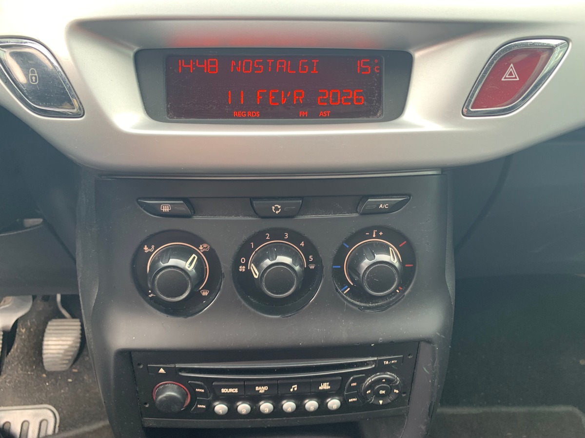 Citroën C3 68 ch | 2 Places | Régulateur de vitesse | Climatisation | Roue de secours homogène 15"