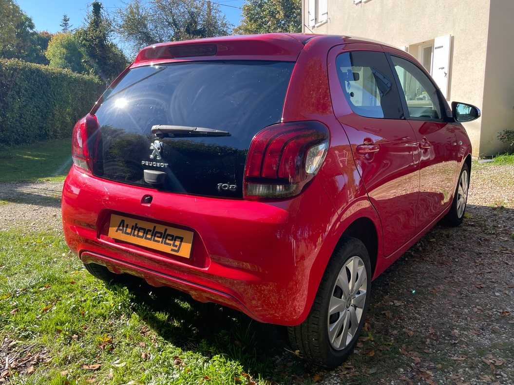 Peugeot 108 1.0 vti 72 ch version STYLE - 1 er main et Historique Complet
