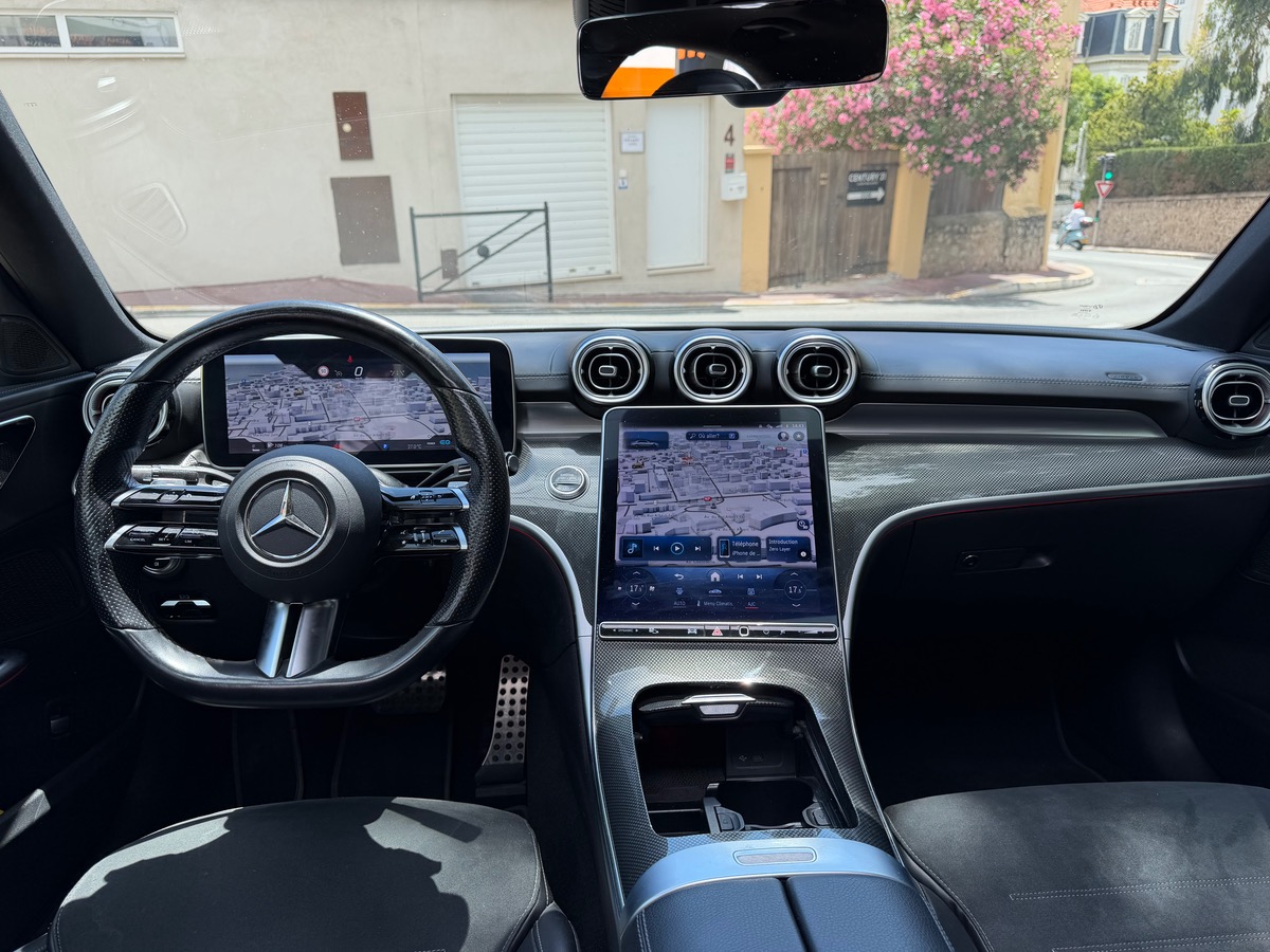 Mercedes Benz Classe C Berline 220 D  2.0 200 CV / AMG LINE / Toit Ouvrant / Caméra 360 ° /Full