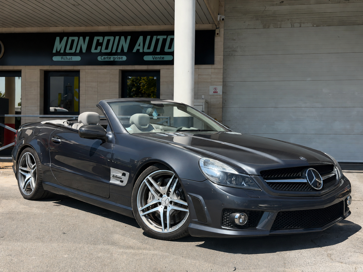 Mercedes-Benz Classe SL 63 AMG 6.3 i V8 525 CH - Pack performance - Pack carbone - Full options