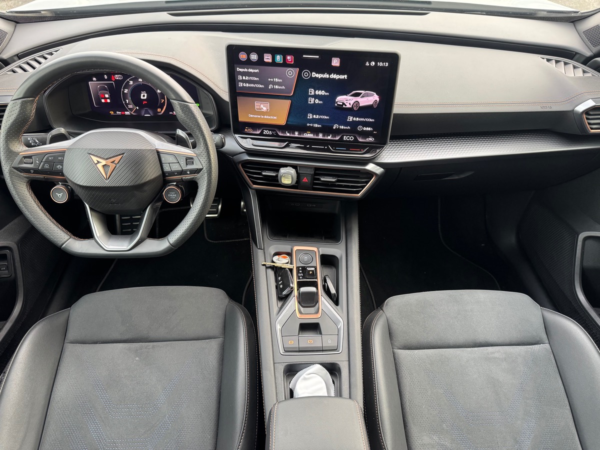 Cupra FORMENTOR E-HYBRID 204 | V | Pack Audio SENNHEISER | JA 19 Sandstorm cuivrées | Caméra Recul