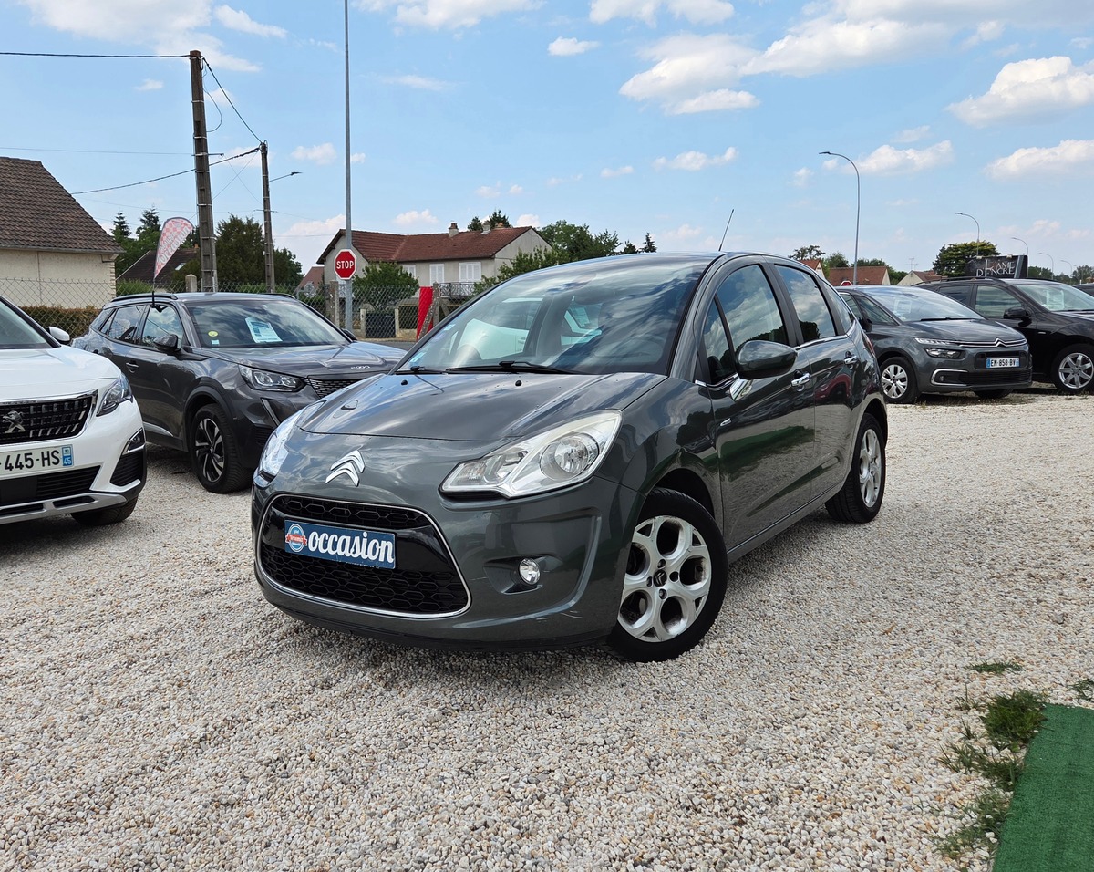 Citroën C3 PHASE II 1.6 VTI 120 CV EXCLUSIVE / BOITE AUTOMATIQUE / FAIBLE KILOMÉTRAGES