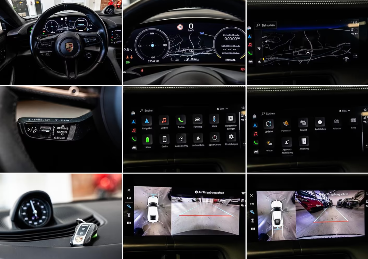 Porsche Taycan 680ch Turbo/Bose/Matrix/Batterie performance plus