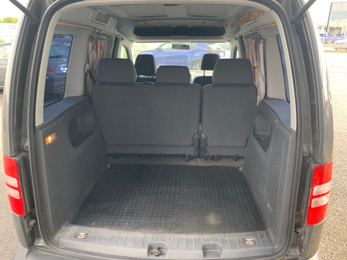 Volkswagen Caddy Sièges rang 2 déposables | Climatisation | Banquette 3 places | Régulateur vitesse