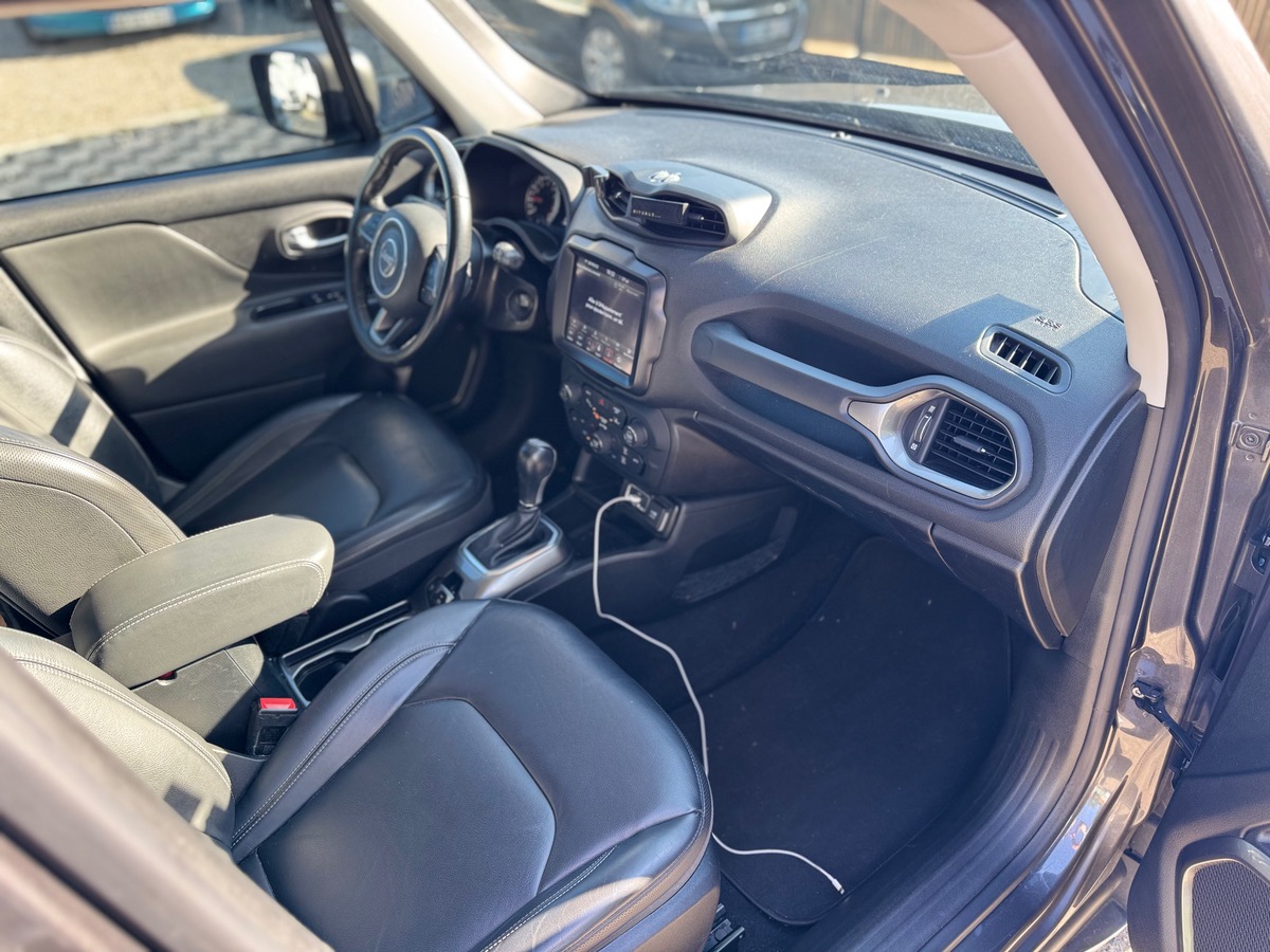 Jeep Renegade Phase 2 T4 1.3 150 cv Boîte auto - CAMERA DE RECUL - CARPLAY - DEMARRAGE SANS CLE