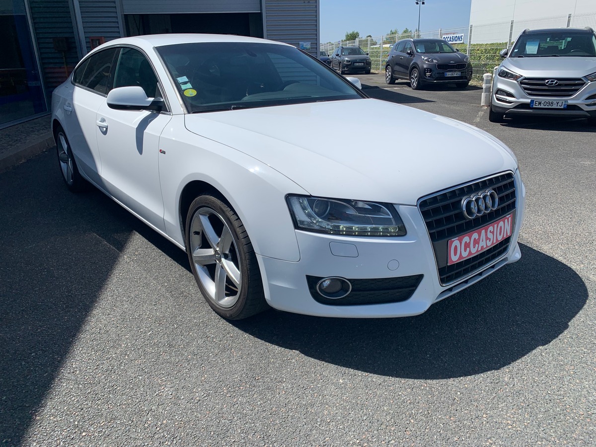 Audi A5 Sportback 170 chevaux | 2.0 TDi | S Line | Régulateur de vitesse | GPS | Aide stationnement