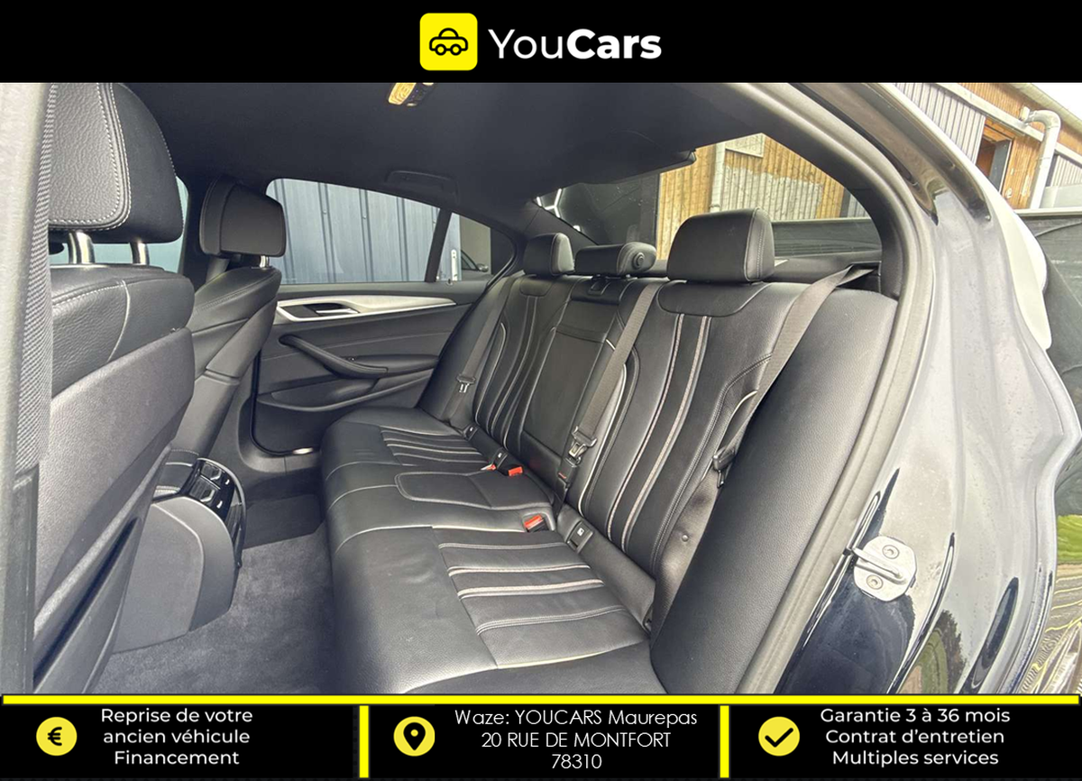 Bmw Série 5 (G30) Berline 530d xDrive 3.0 d Steptronic8 265 cv Boîte auto PACK M ENTRETIEN BMW