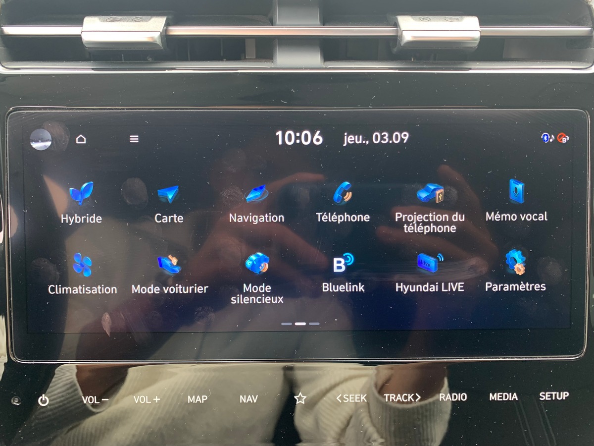 Hyundai Tucson 230 ch | Creative | Caméra de recul | Apple car play | Régulateur de vitesse | GPS