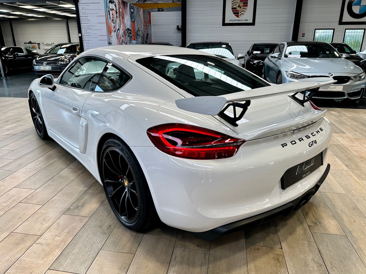 Porsche Cayman 981 GT4 3.8 385 Garantie Approved k