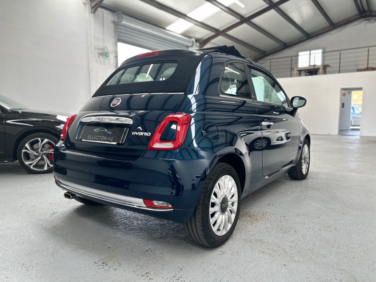 Fiat 500C 1.0 70ch BSG S&S Dolcevita Garantie jusqu'au 19/01/2027 / deuxième main