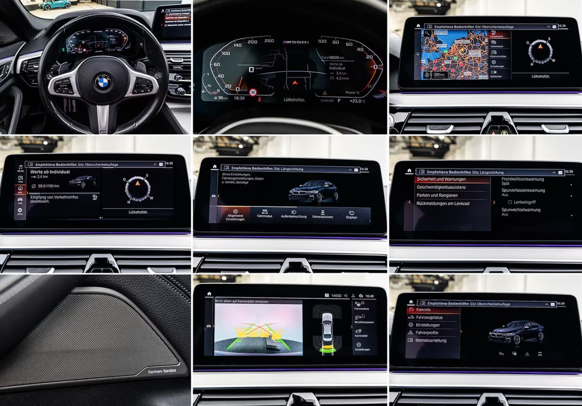 Bmw Série 5 M550iA xDrive 530ch M Performance/Harman-Kardon/Toit ouvrant/Laser/Innovation