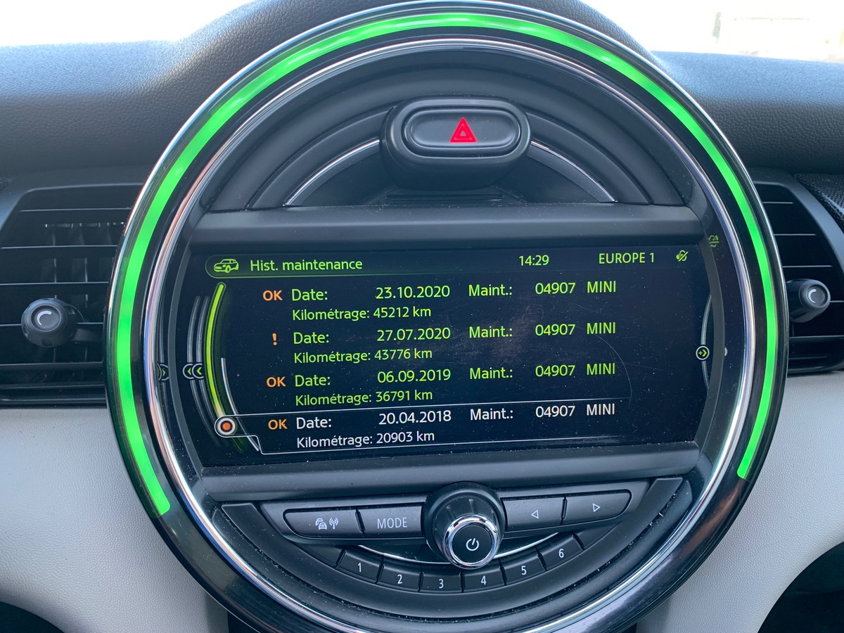 Mini Mini 5 Portes 170 ch | SD | Toit ouvrant Panoramique | Pack connected XL II | Pack city Zen II