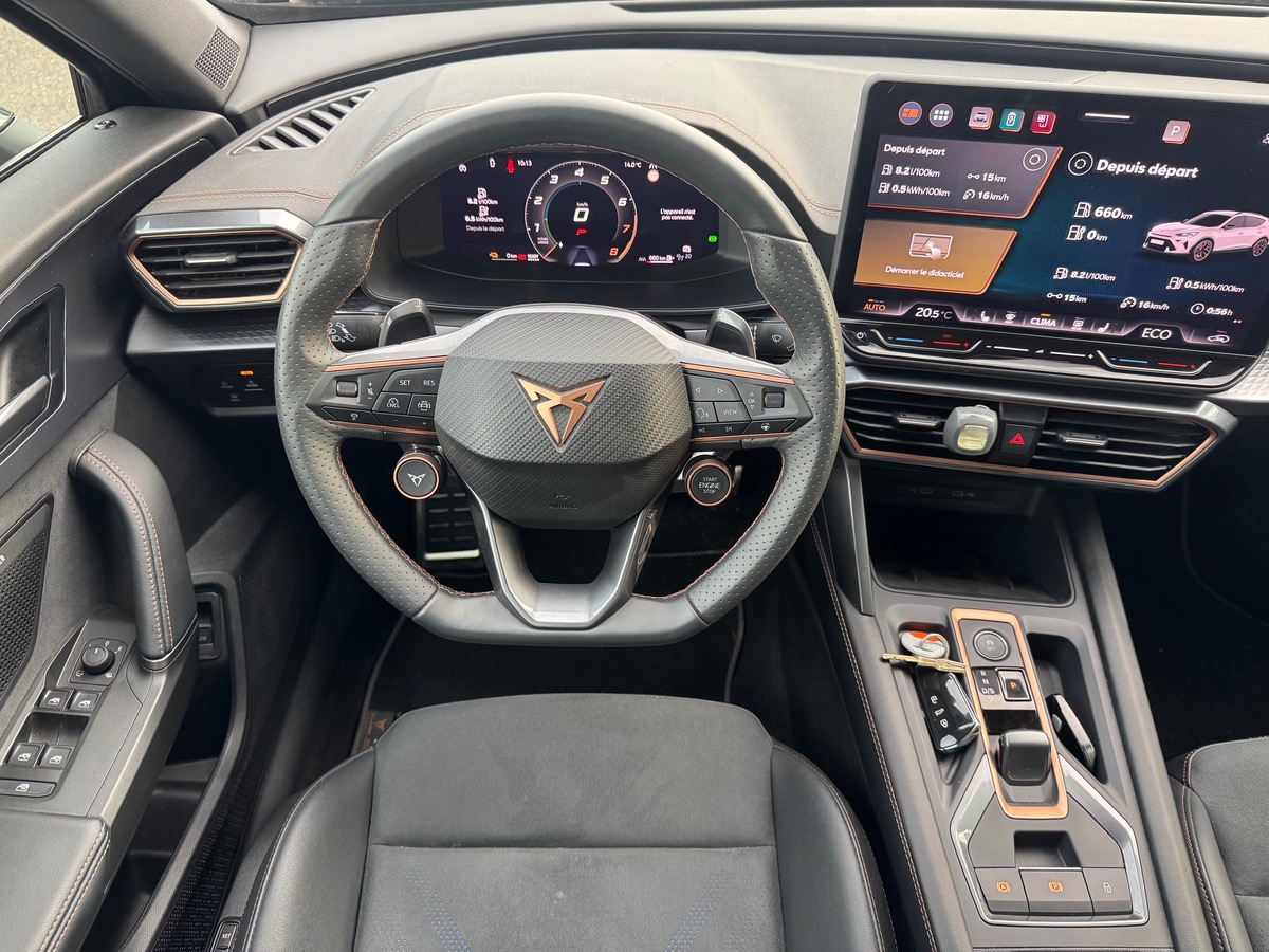 Cupra FORMENTOR E-HYBRID 204 | V | Pack Audio SENNHEISER | JA 19 Sandstorm cuivrées | Caméra Recul