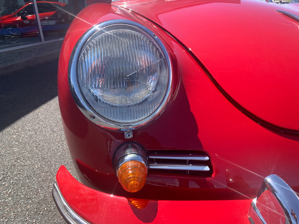 Porsche 356B 75 chevaux | Reuter | Restaurée carrosserie et moteur | Rapport d'expertise disponible