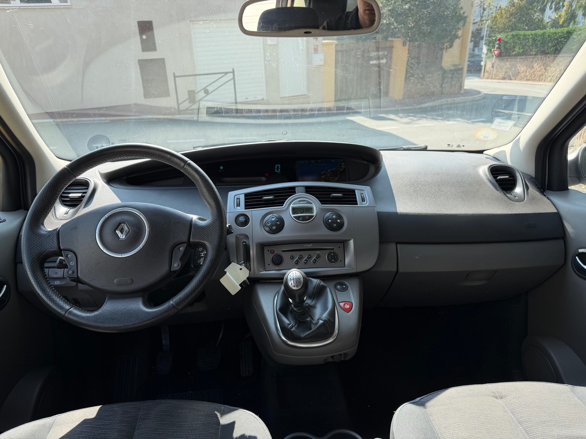 RENAULT Scenic 1.9 DCI 130 CV / GPS/ Courroie OK / 2èmes Mains / Roue de secours / Clim