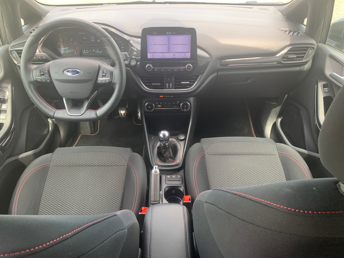 Ford Fiesta ST LINE | 125 chevaux | Contrat Ford Protect (70000 kms et/ou 30/10/2027)