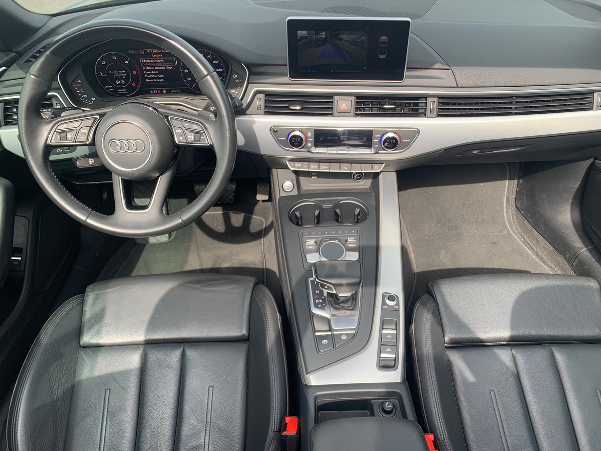 Audi A5 Cabriolet 190 ch | Design Luxe | Caméra de recul | Cuir | Drive select | Régulateur vitesse