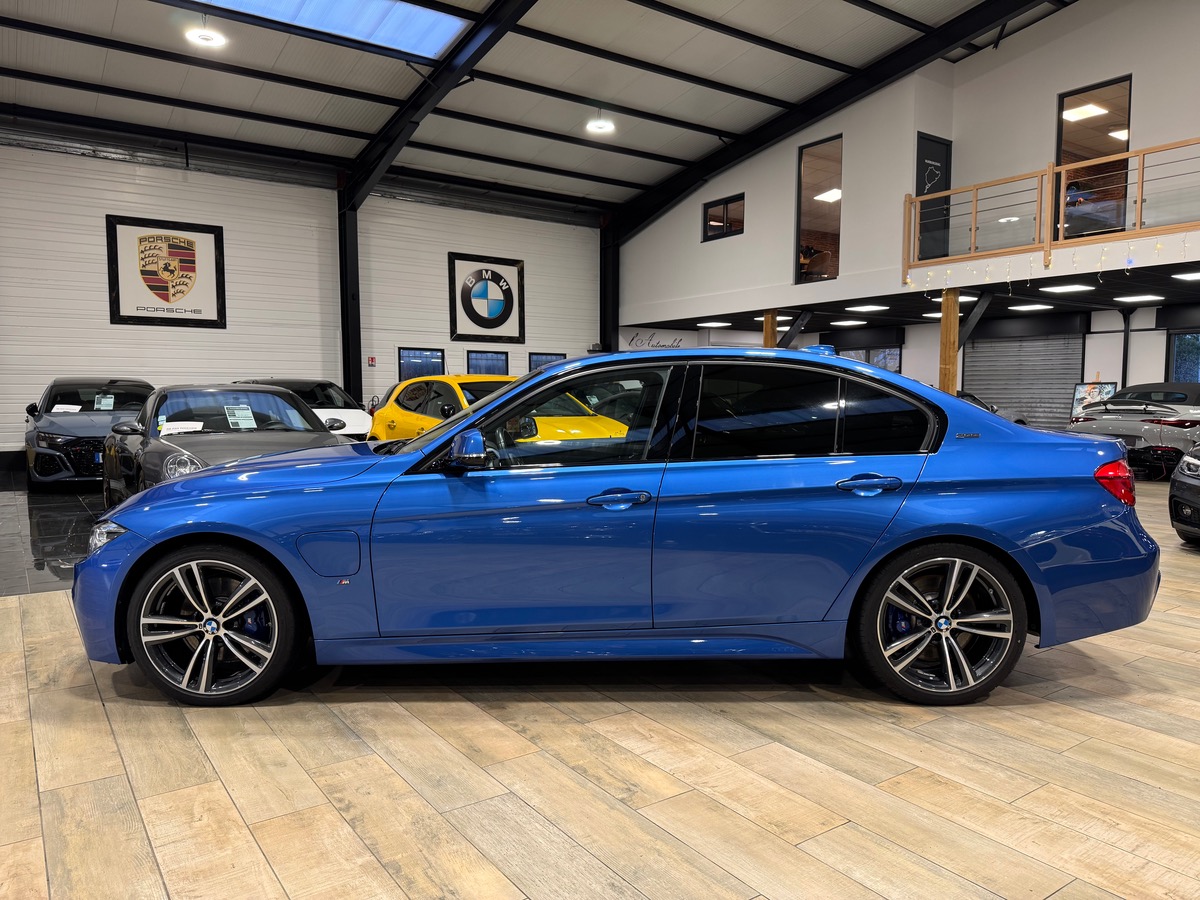 Bmw Série 3 330E IPERFORMANCE 252CV PACK M DKG8 1ER MAIN/UHD/CARPLAY/ALCANTARA ÉTRIER MPERFORMANCE M