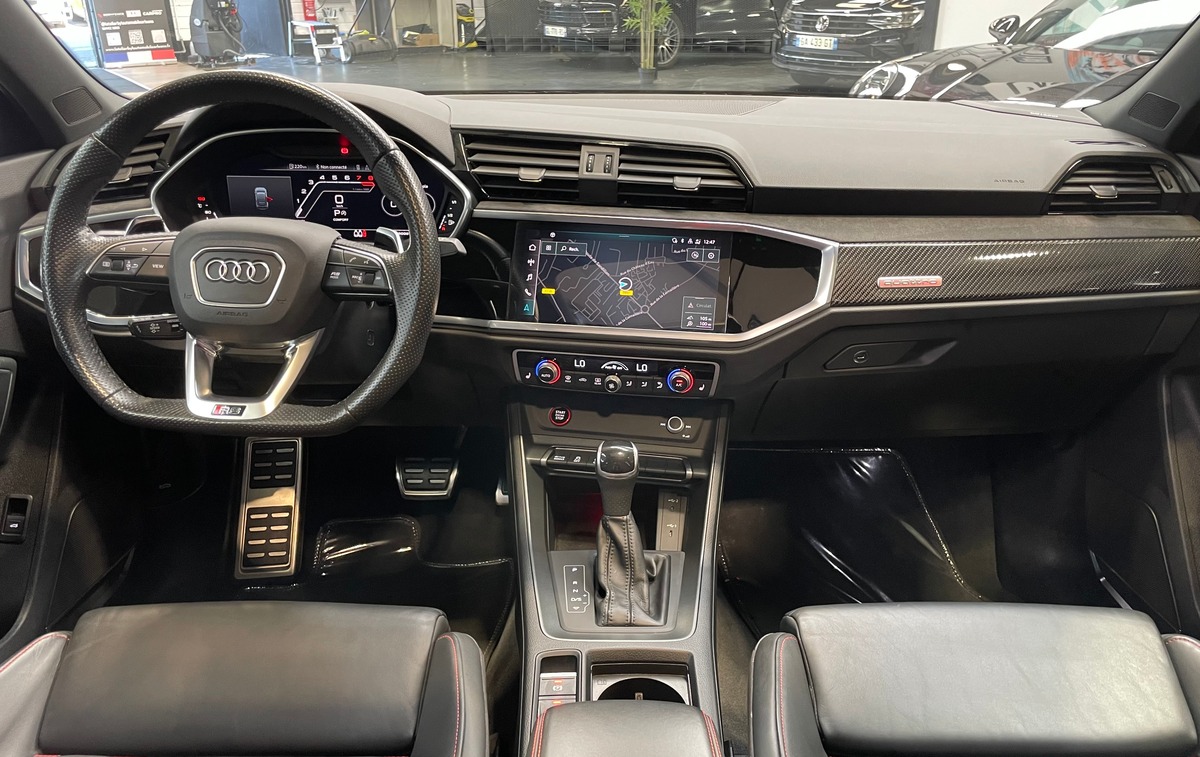 Audi RS Q3 SPORTBACK 2.5L TFSi QUATTRO S TRONIC7 400CV + TO/SIEGES CHAUFFANTS/SIEGES ELECTRIQUE