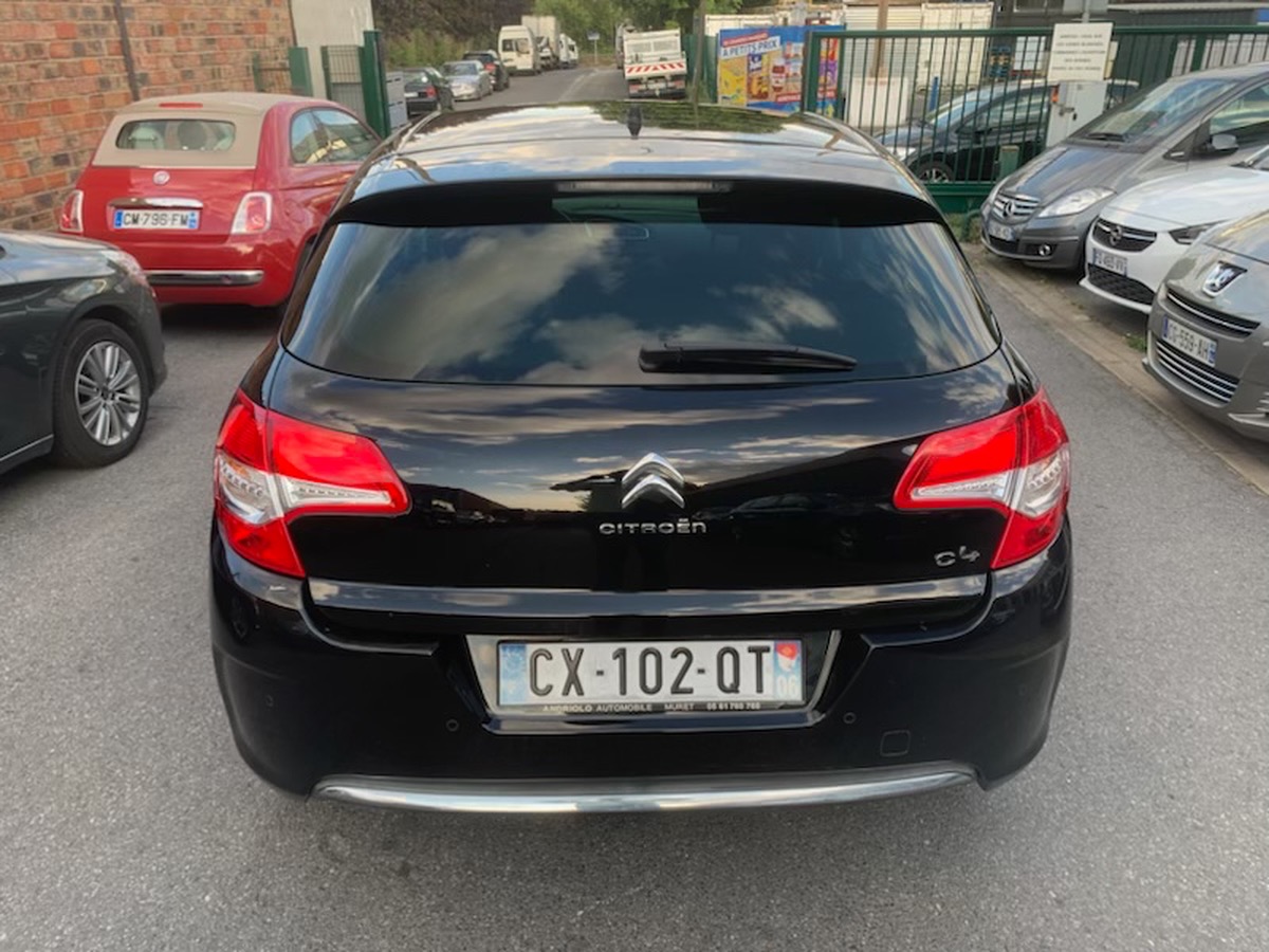 Citroën C4 1.6 HDI 112 CV confort 4XCART bleu