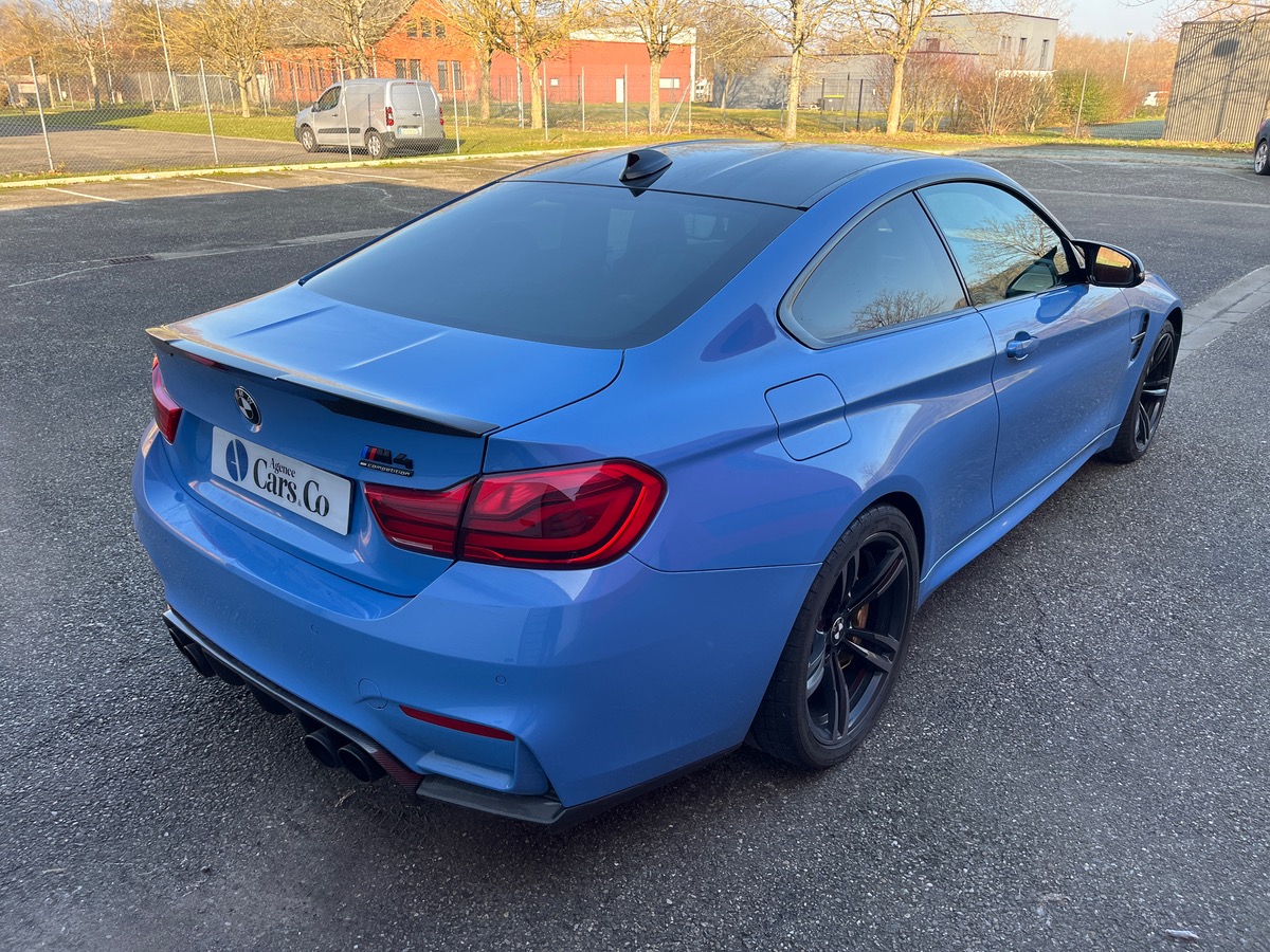 Bmw M4 Coupé 450 3.0L DKG COMPETITION, Pack CARBONE, FREINS CERAMIQUES, IMMAT FR ET MALUS PAYE
