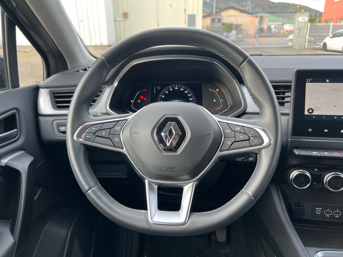 RENAULT Captur INTENS  90cv Tce, SUIVI COMPLET, CAMERA DE RECUL, GPS, CARPLAY