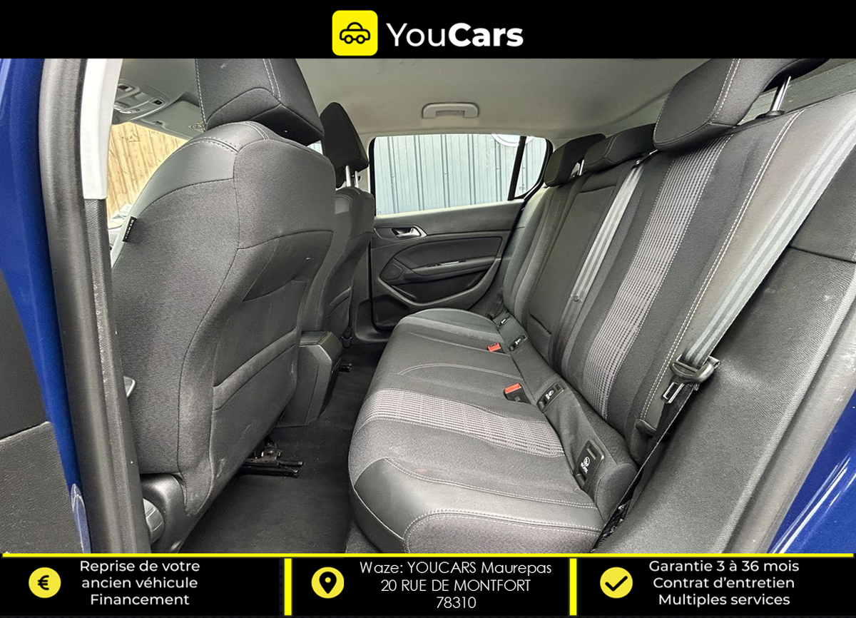 Peugeot 308 ACTIVE BUSINESS R 1.5 BlueHDi EAT6 130 cv BOITE AUTO - CARPLAY - RADAR DE RECUL