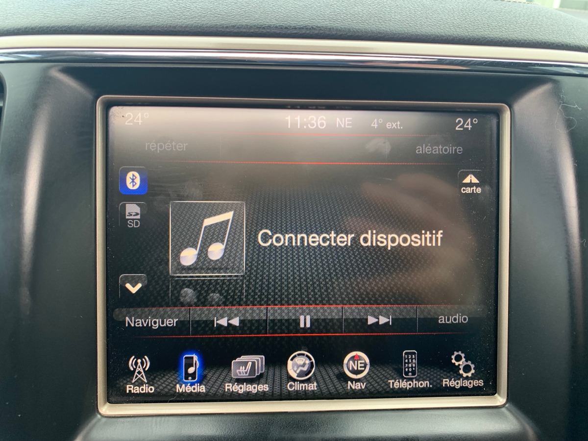 Jeep Grand Cherokee 250 ch | Overland | Toit ouvrant panoramique | Caméra de recul | Attelage