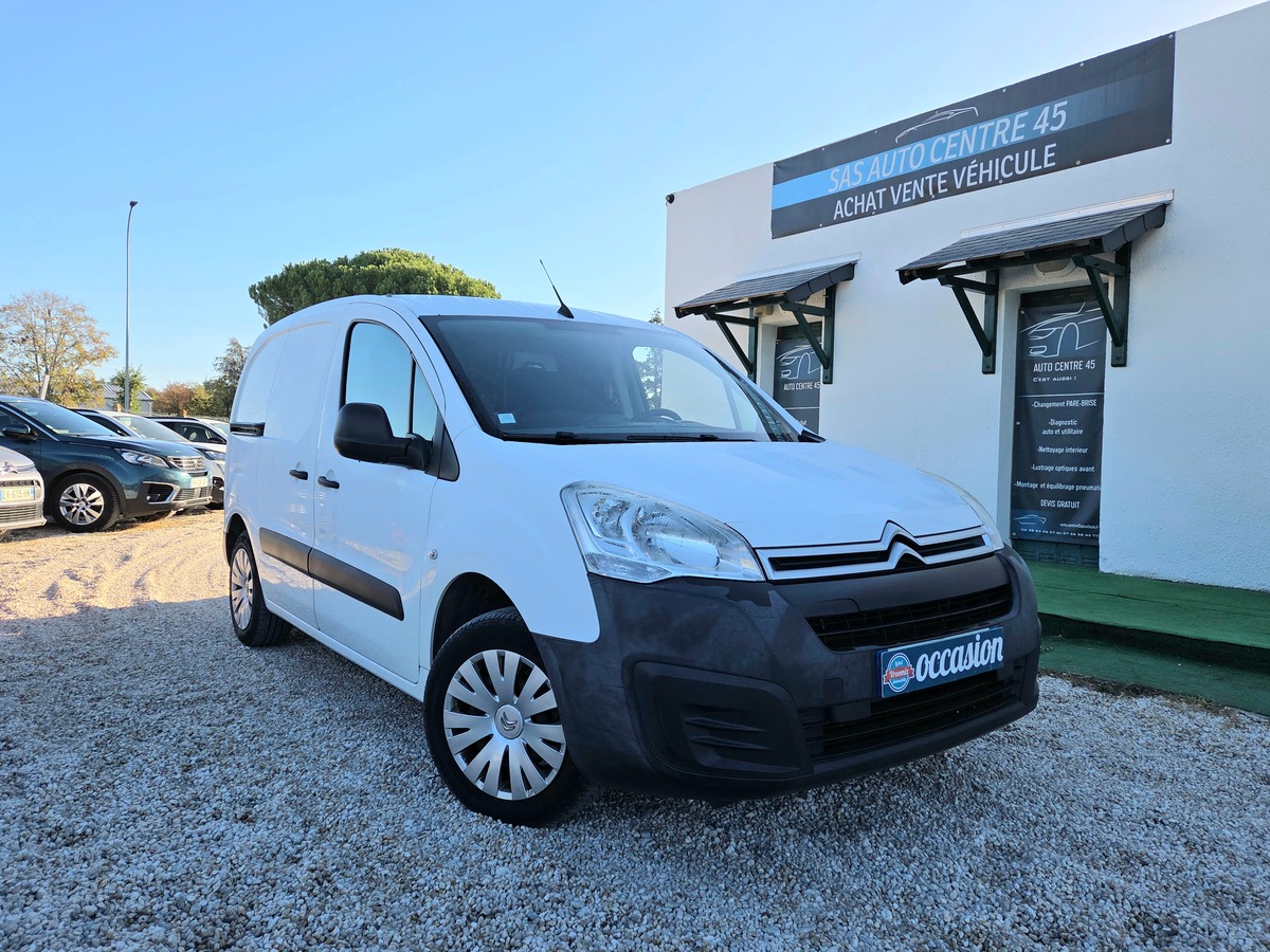 Citroën Berlingo 1.6 BHDI 100 CV S&S BUSINESS / 3 PLACES / SUIVI DISPONIBLE