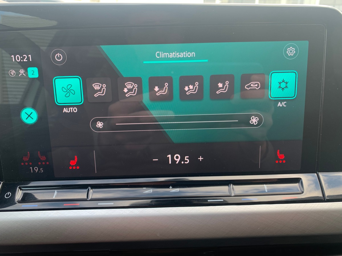 Volkswagen GOLF 8 130 ch | Stage 1 Ethanol | Apple car Play | Radar avant arriére | Siéges chauffant