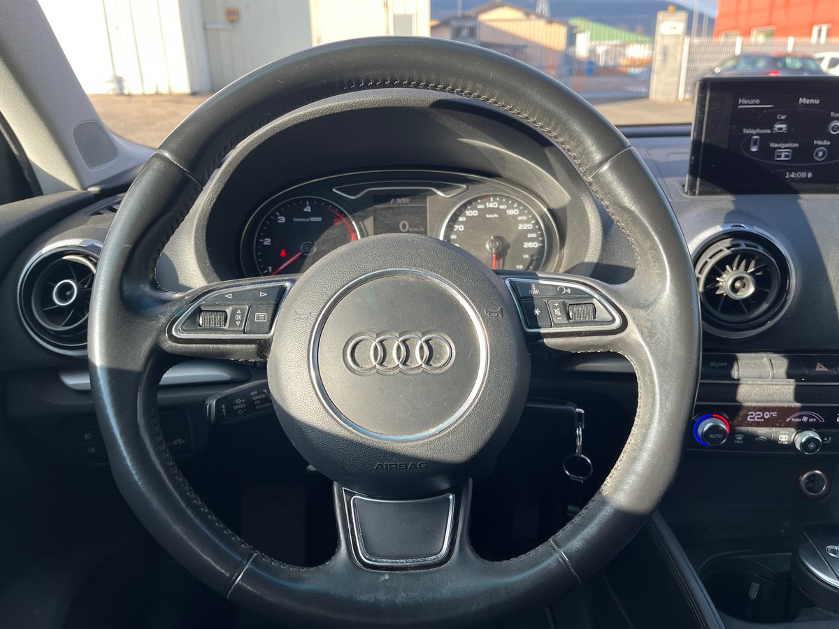 Audi A3 Limousine 1.6 TDI 110cv, Suivi entretien complet, courroie de distrib. OK, sièges chauffants