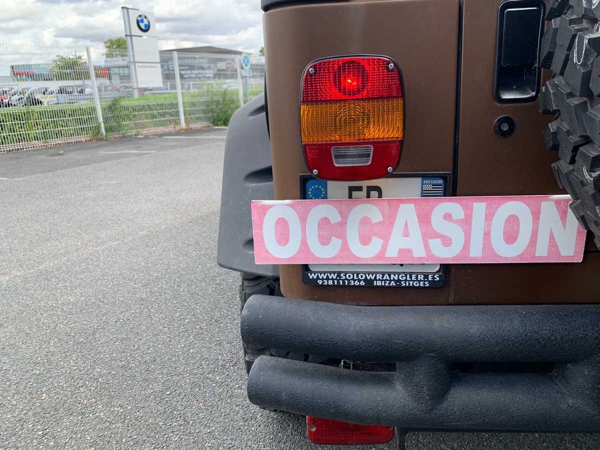 Jeep Wrangler 4WD | 177 ch | Reprogammation éthanol | Boite auto | Climatisation | Marchepieds