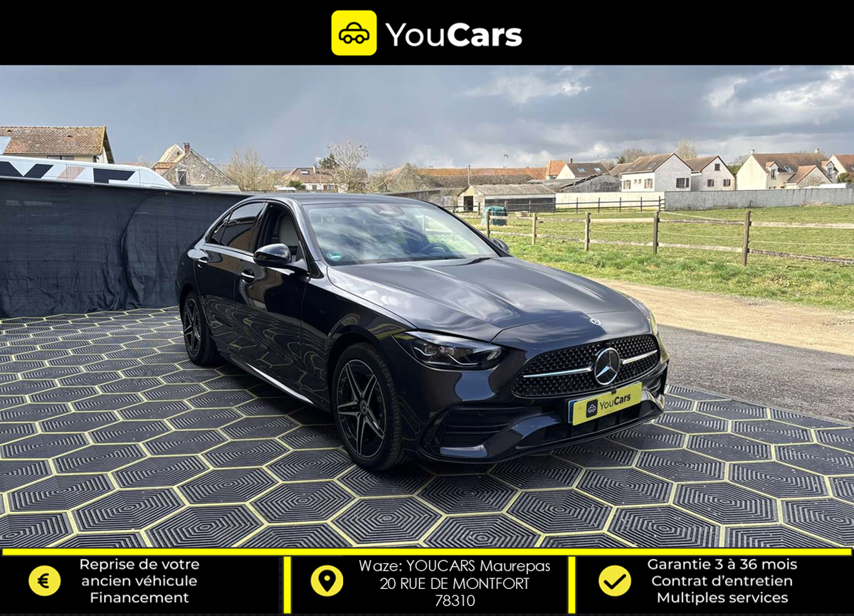 Mercedes-Benz Classe C 300e Hybride 313 cv ( 204 + 129 ) PREMIERE MAIN ENTRETIEN MERCEDES
