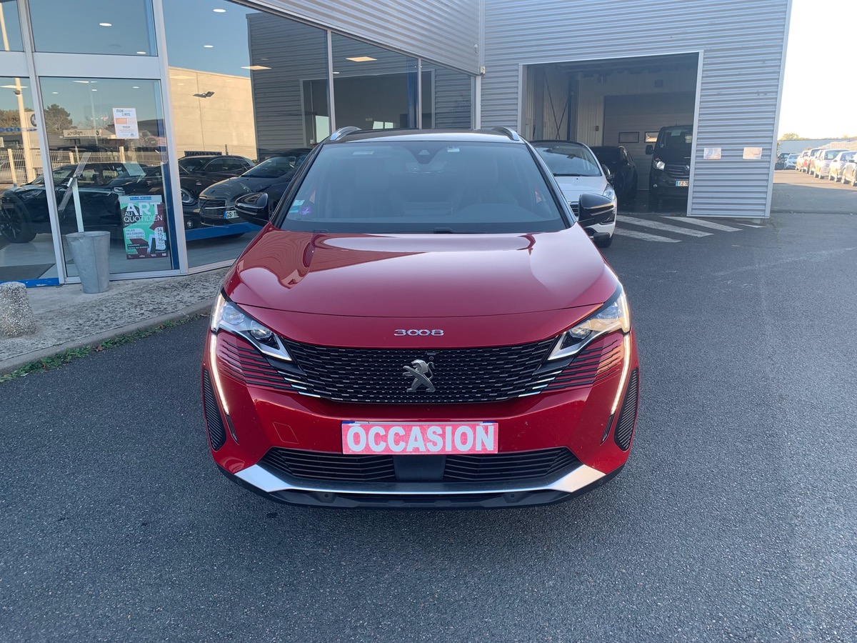Peugeot 3008 130 ch | GT | Pack Alcantara | Pack City 2 | Hayon Motorisé avec accès Mains Libres