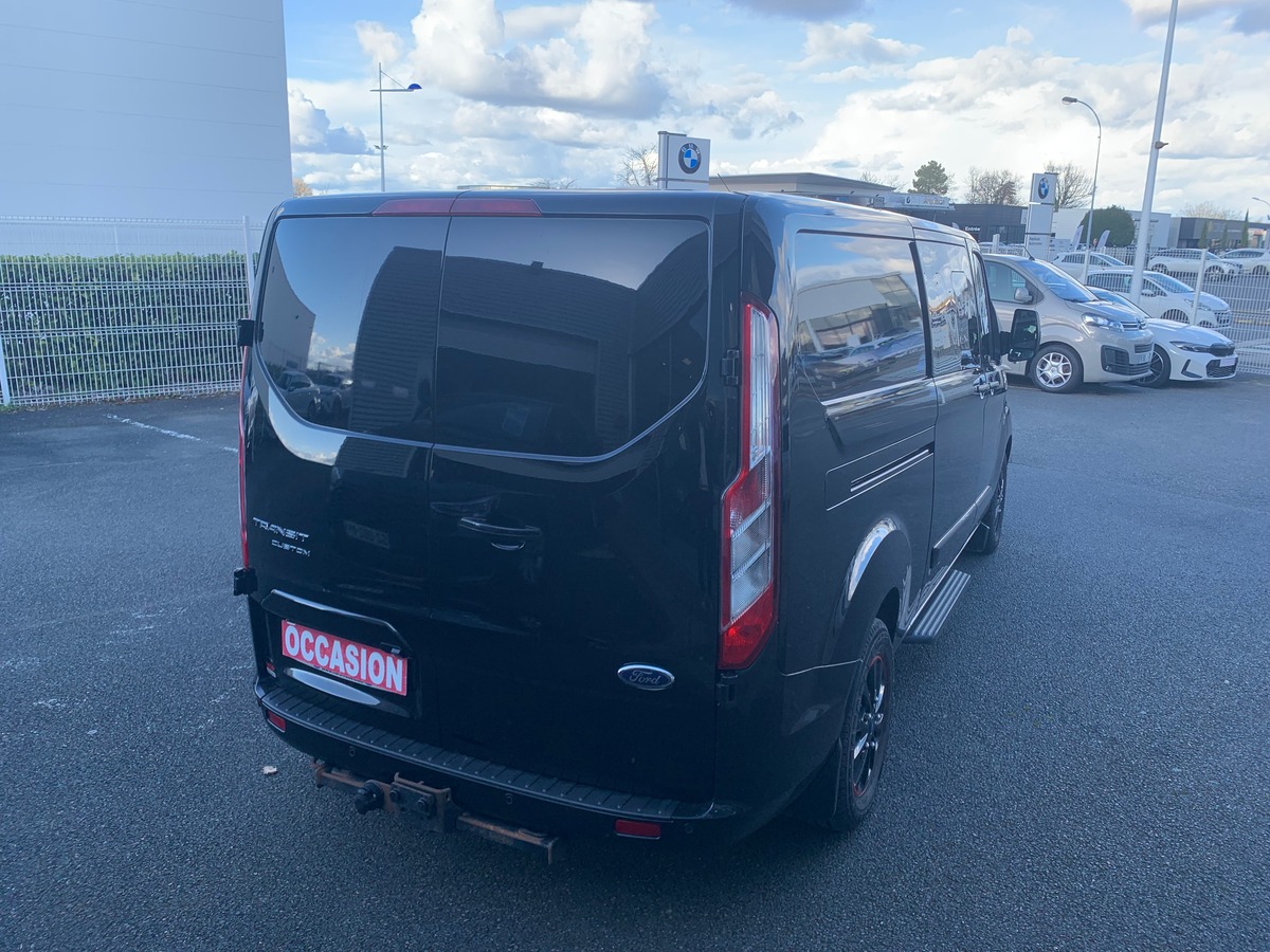 Ford TRANSIT CUSTOM 170 ch | 5 Places | TVA Récupérable