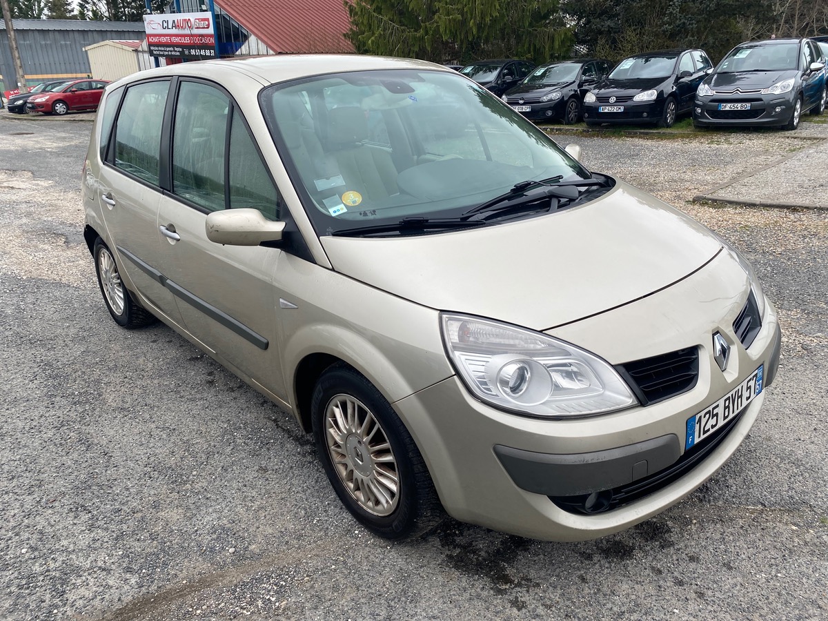 RENAULT Scenic II 1.9 dci 130cv privilège petit prix 1ere main 199015km