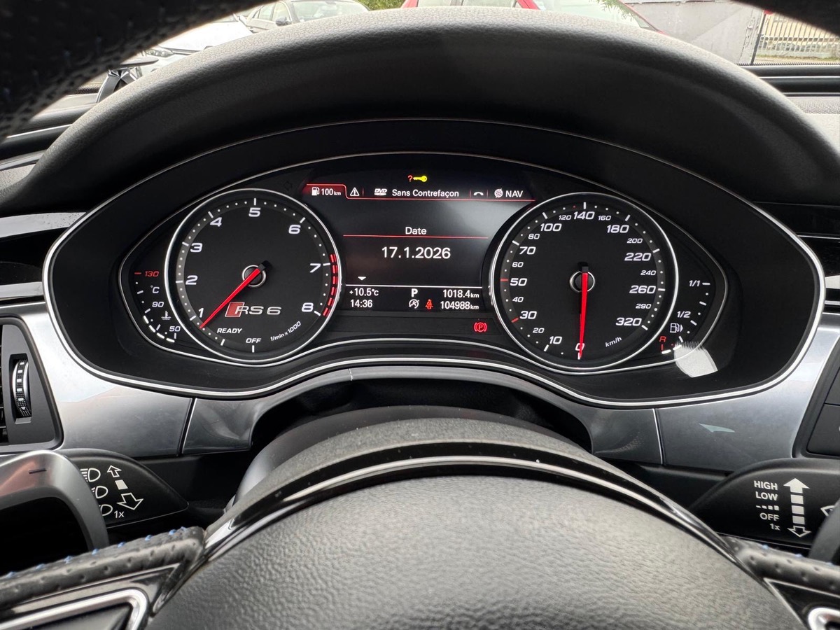 Audi RS6 Performance 4.0 V8 TFSI QUATTRO 605ch