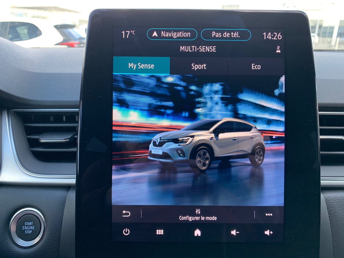 RENAULT CAPTUR E TECH HYBRID 145 ch | TECHNO | Pack Advanced Driving Assist | Pack Full Screen