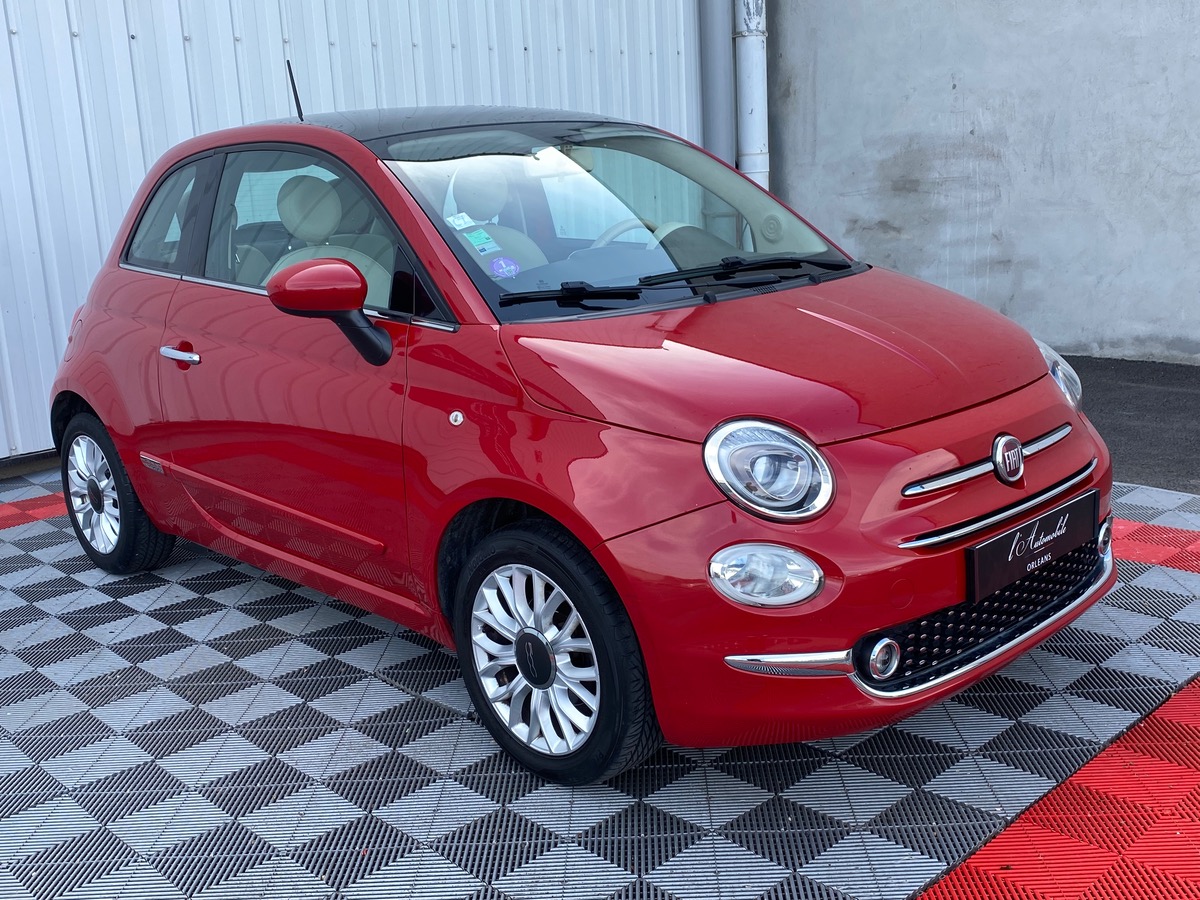 Fiat 500 1.2 MPI 69 LOUNGE TOIT PANORAMIQUE