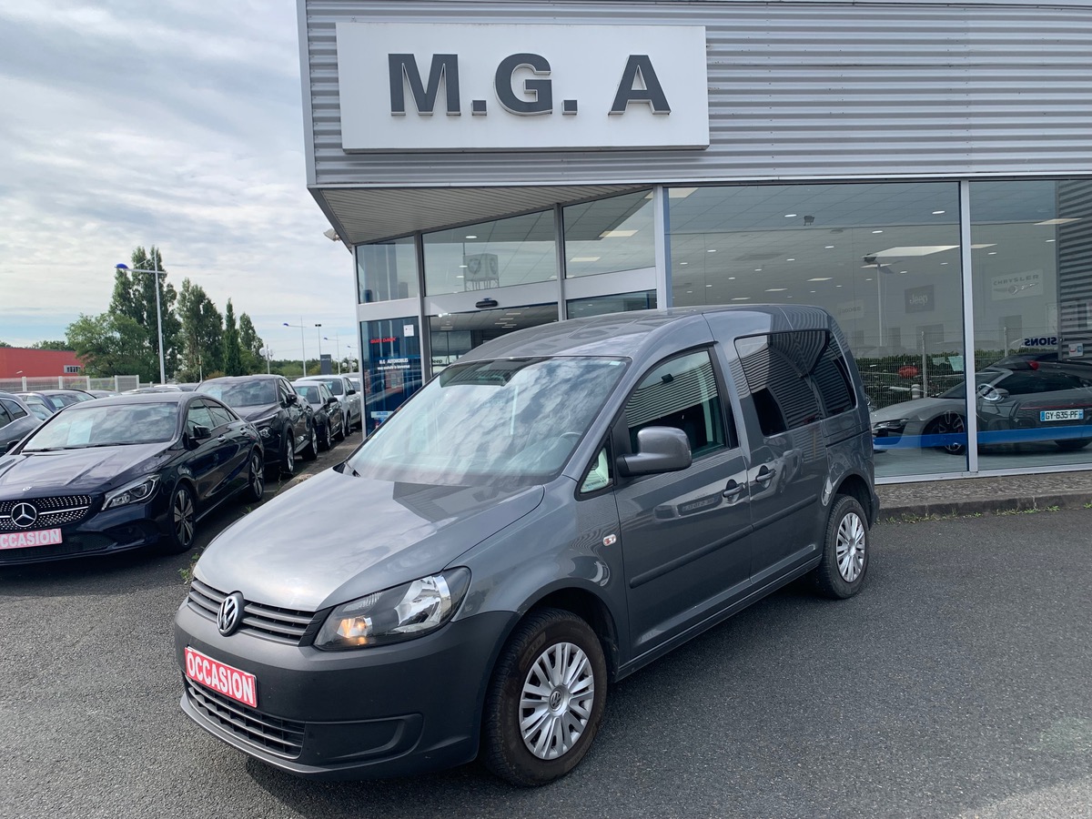 Volkswagen Caddy Sièges rang 2 déposables | Climatisation | Banquette 3 places | Régulateur vitesse
