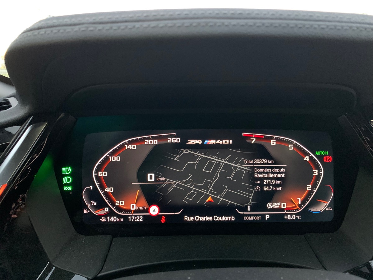 Bmw Z4 340 ch | M 40i | Caméra de Recul | Harman Kardon | Intérieur Cuir | JA 19" style 799M Noires