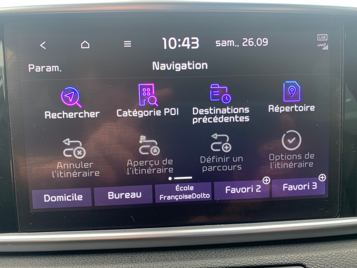 Kia Sportage 136 chevaux | GT LINE | Caméra de recul | Apple car play | Régulateur de vitesse | GPS