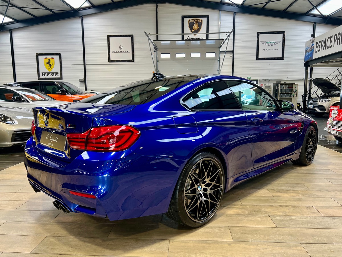 Bmw M4 COMPETITION F82 3.0 450 DKG7 BLUE SAN MARINO